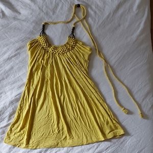 Women's Love Culture Beaded Halter Top